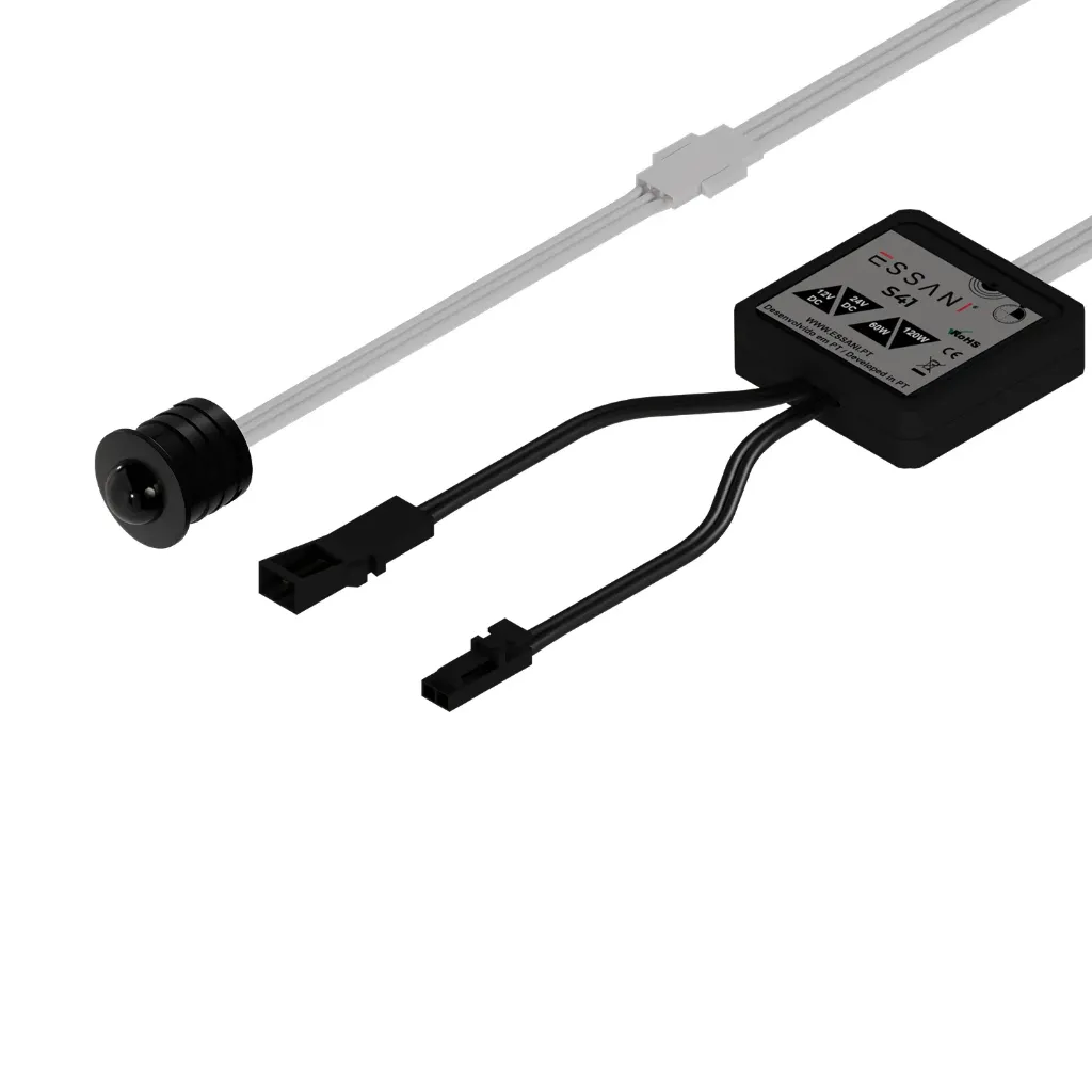 [ES41.60-F1] Sensor PIR Movimento S41 (Preto)